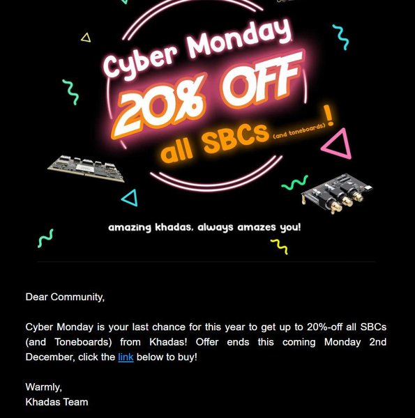 Khadas tone board sale.jpg (71.53 KiB) Viewed 25047 times Khadas tone board sale.jpg